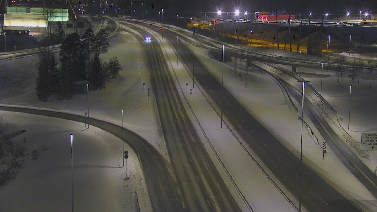 Weather Camera Image Väg 50 Vanda Borgåleden, Vantaa, Uusimaa