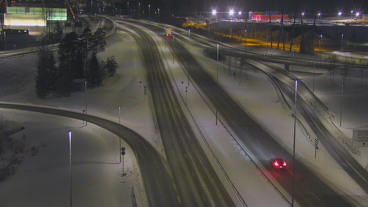 Weather Camera Image Väg 50 Vanda Borgåleden, Vantaa, Uusimaa