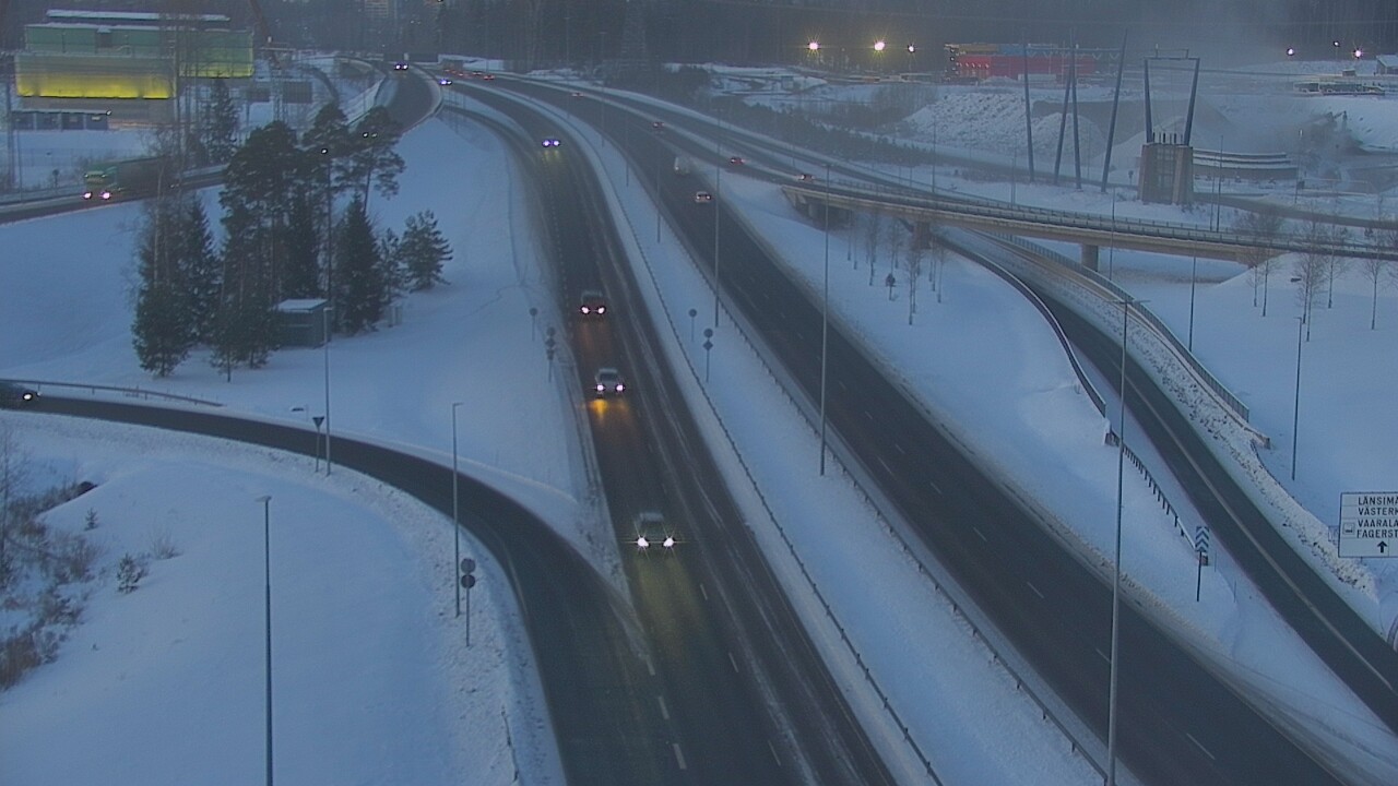 Weather Camera Image Väg 50 Vanda Borgåleden, Vantaa, Uusimaa