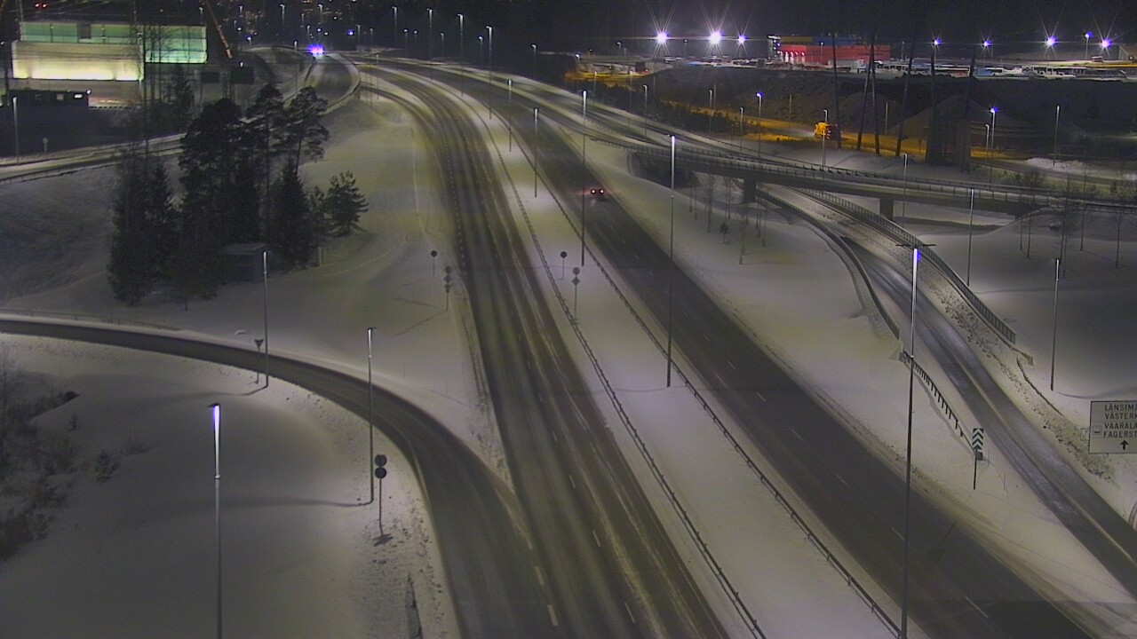 Weather Camera Image Väg 50 Vanda Borgåleden, Vantaa, Uusimaa