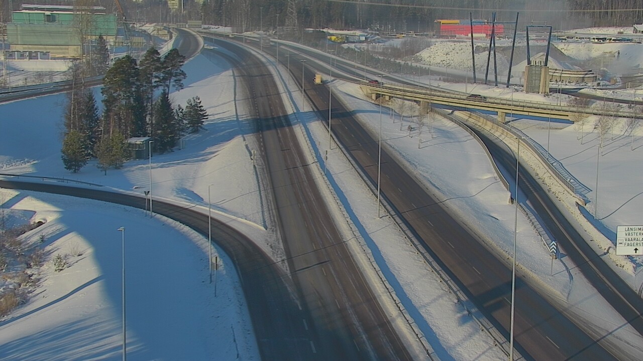 Weather Camera Image Väg 50 Vanda Borgåleden, Vantaa, Uusimaa