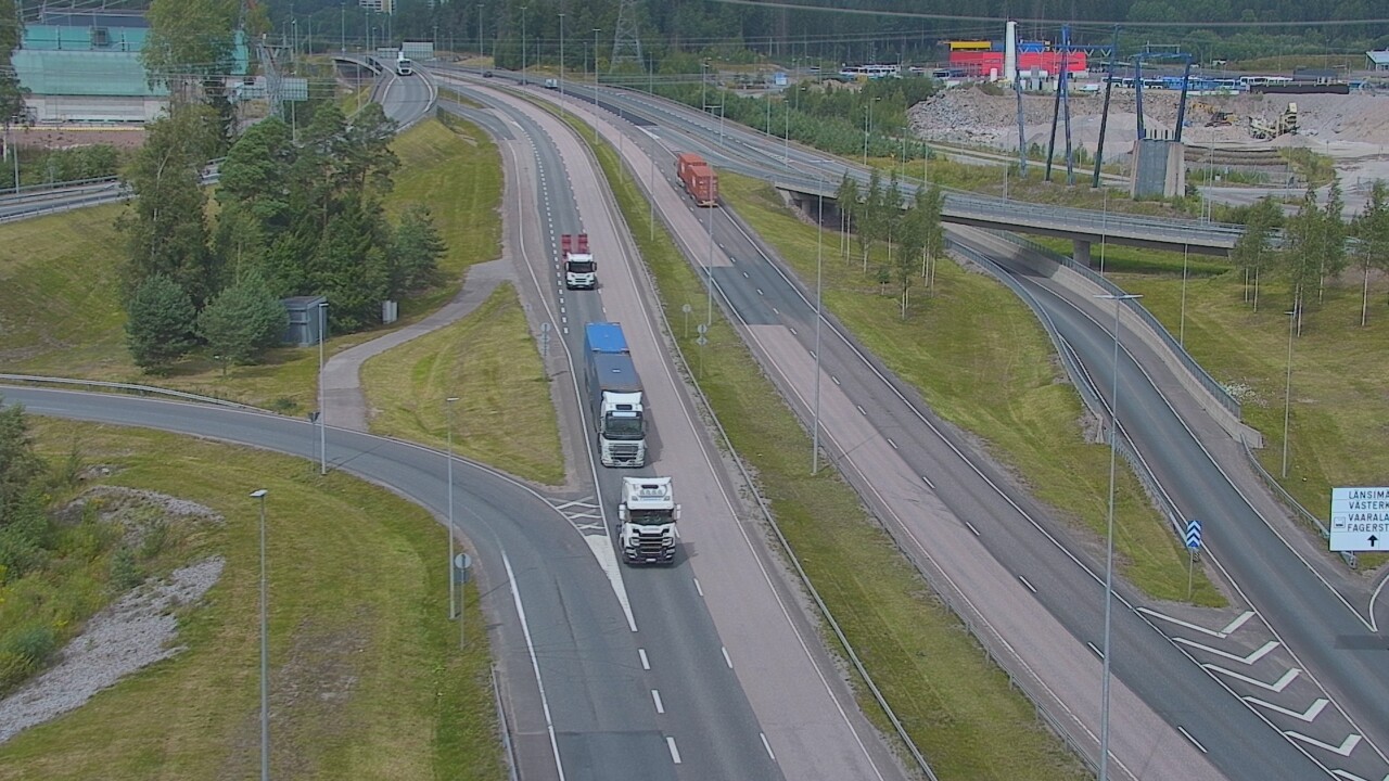 Weather Camera Image Road 50 Vantaa Porvoonväylä, Vantaa, Uusimaa
