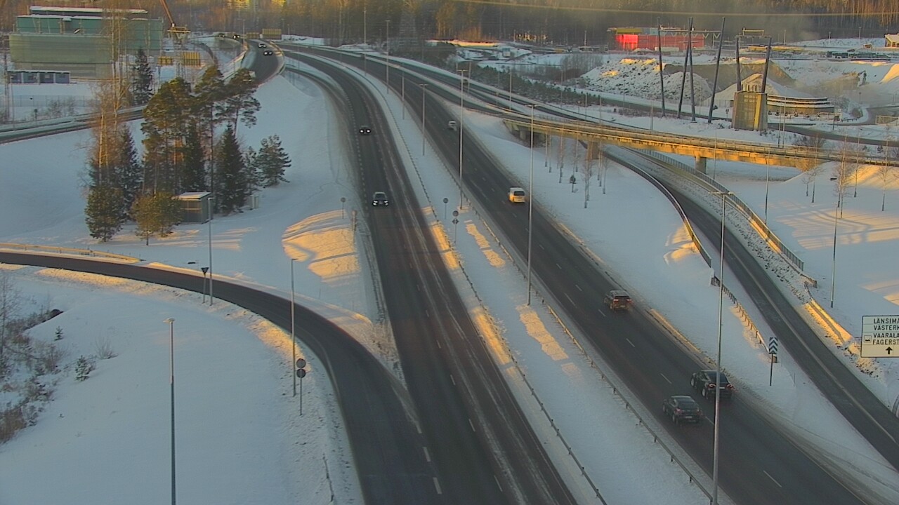 Weather Camera Image Väg 50 Vanda Borgåleden, Vantaa, Uusimaa