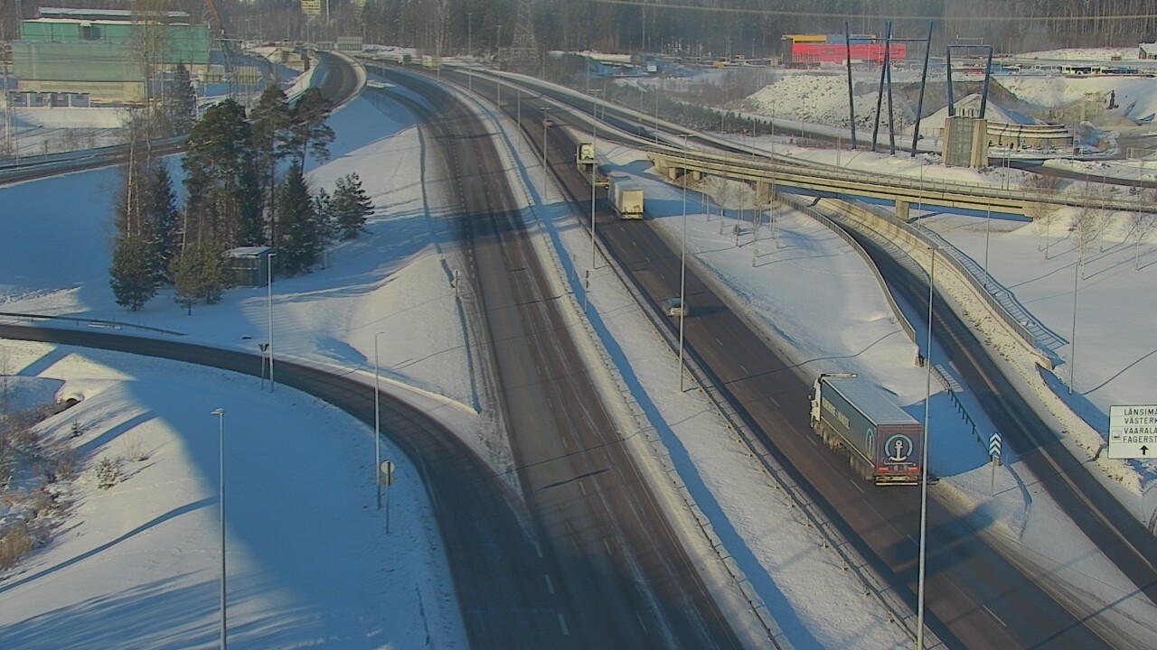 Weather Camera Image Väg 50 Vanda Borgåleden, Vantaa, Uusimaa