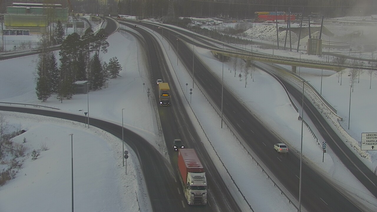 Weather Camera Image Väg 50 Vanda Borgåleden, Vantaa, Uusimaa