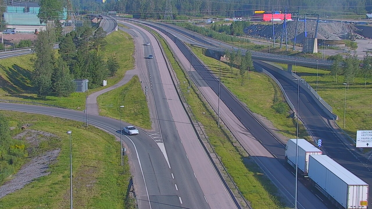 Weather Camera Image Väg 50 Vanda Borgåleden, Vantaa, Uusimaa