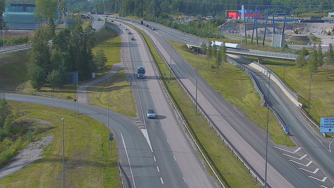 Weather Camera Image Road 50 Vantaa Porvoonväylä, Vantaa, Uusimaa