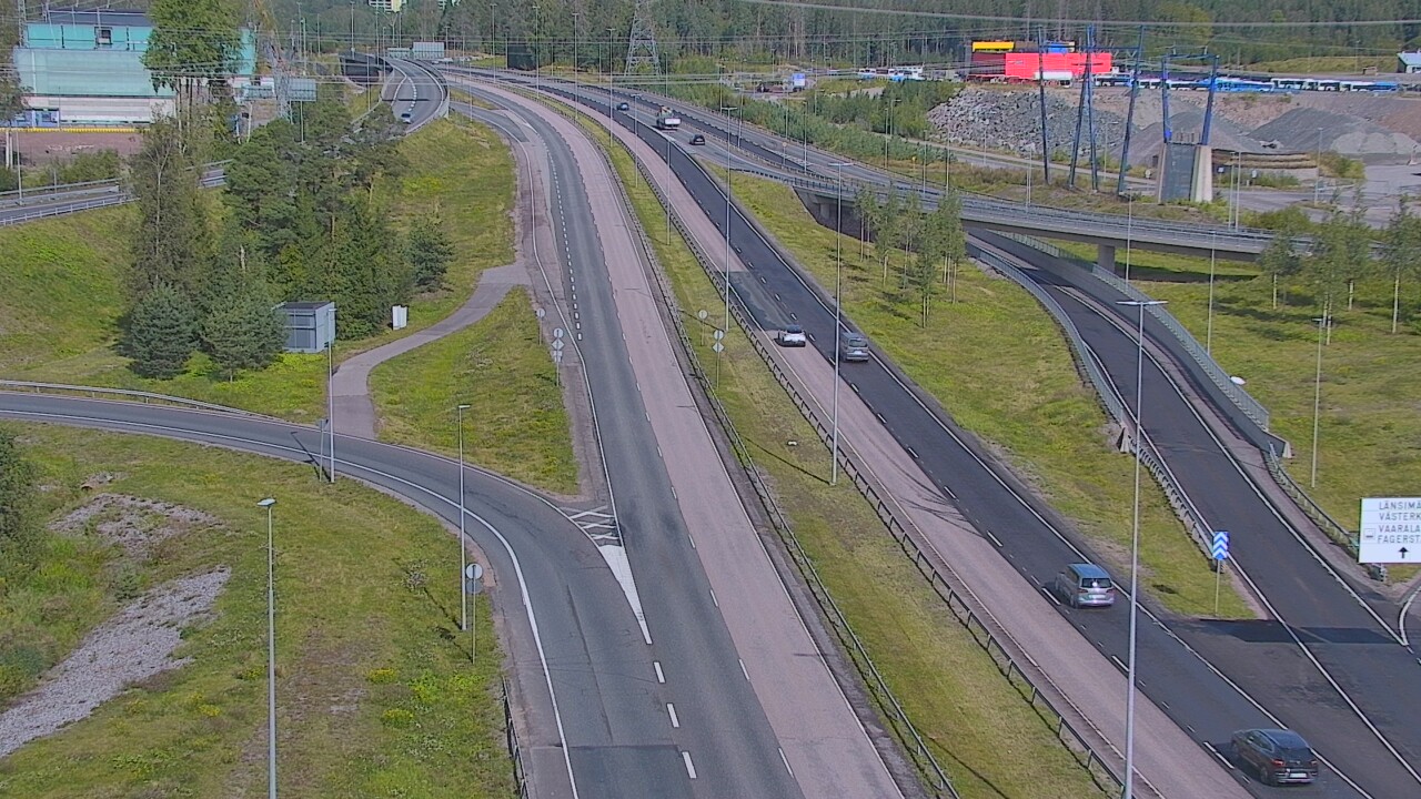 Weather Camera Image Road 50 Vantaa Porvoonväylä, Vantaa, Uusimaa