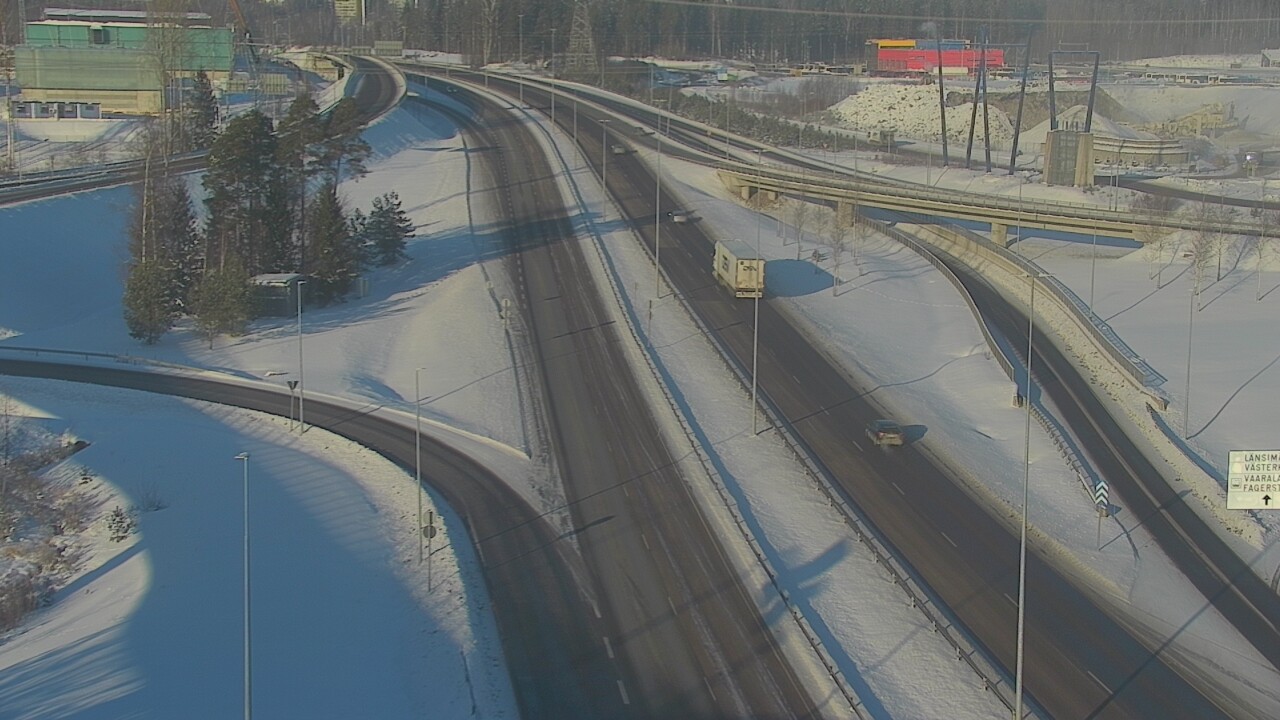 Weather Camera Image Väg 50 Vanda Borgåleden, Vantaa, Uusimaa