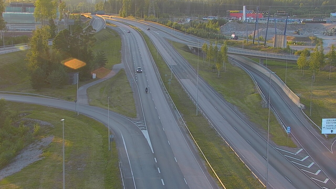 Weather Camera Image Road 50 Vantaa Porvoonväylä, Vantaa, Uusimaa