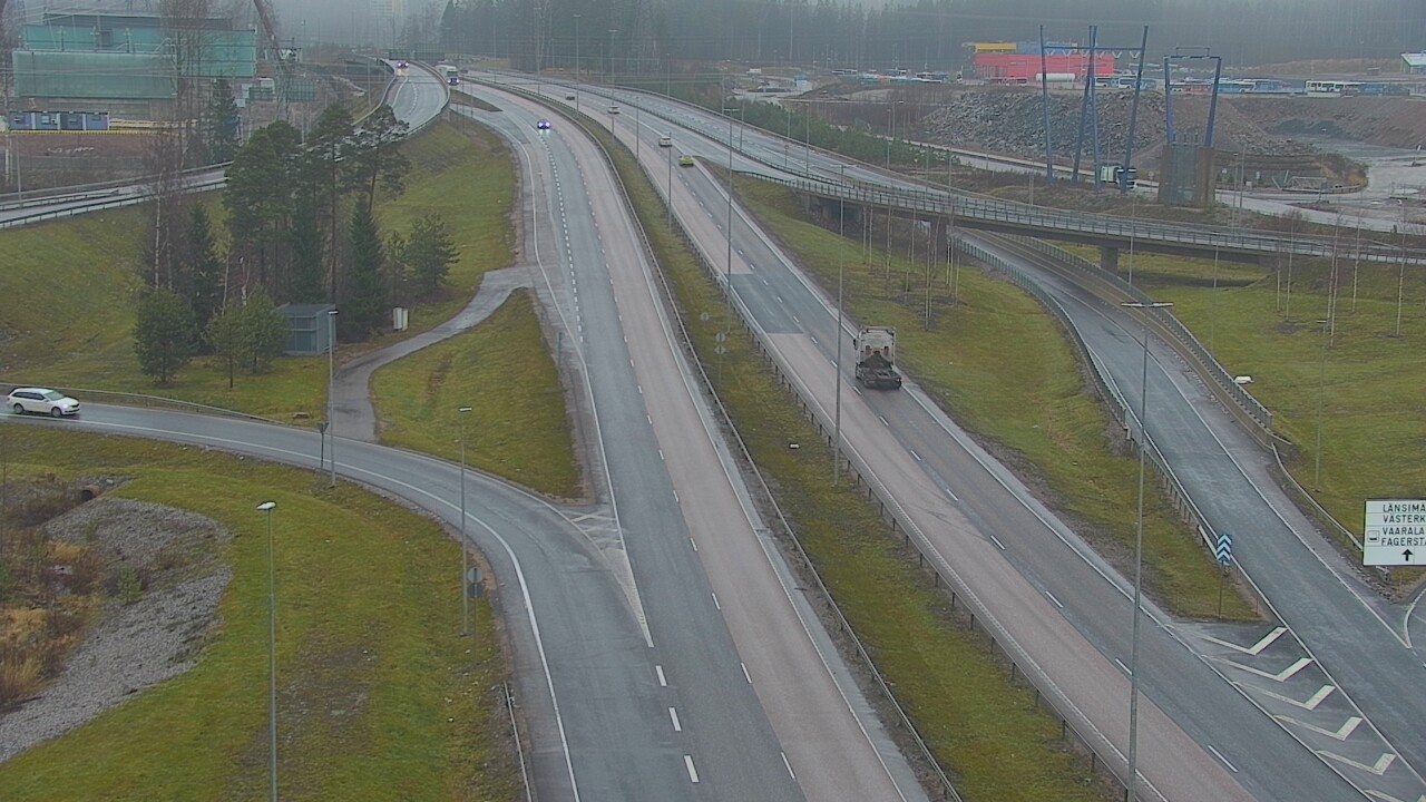Weather Camera Image Road 50 Vantaa Porvoonväylä, Vantaa, Uusimaa