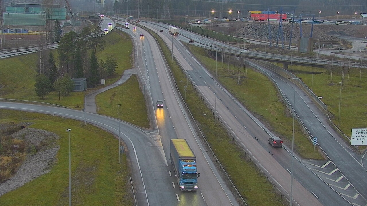 Weather Camera Image Road 50 Vantaa Porvoonväylä, Vantaa, Uusimaa