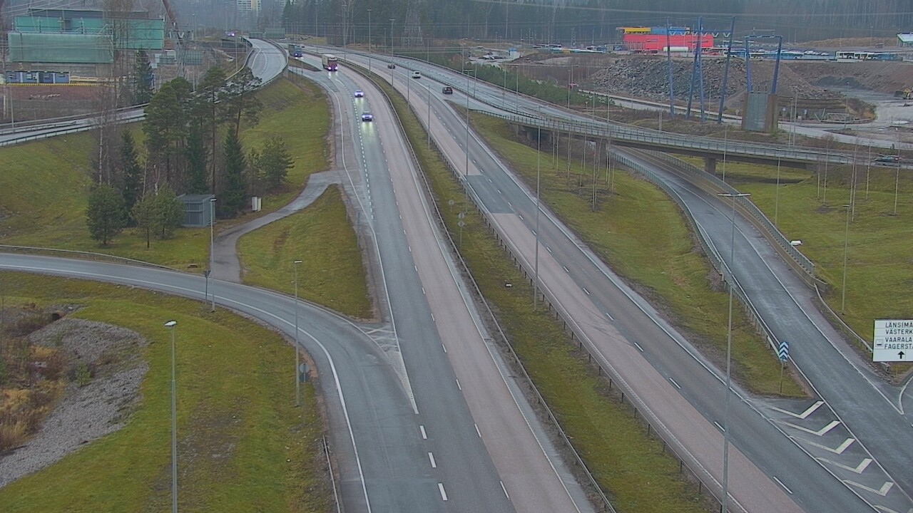 Weather Camera Image Road 50 Vantaa Porvoonväylä, Vantaa, Uusimaa