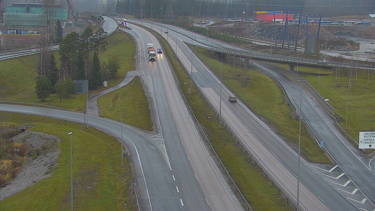 Weather Camera Image Road 50 Vantaa Porvoonväylä, Vantaa, Uusimaa