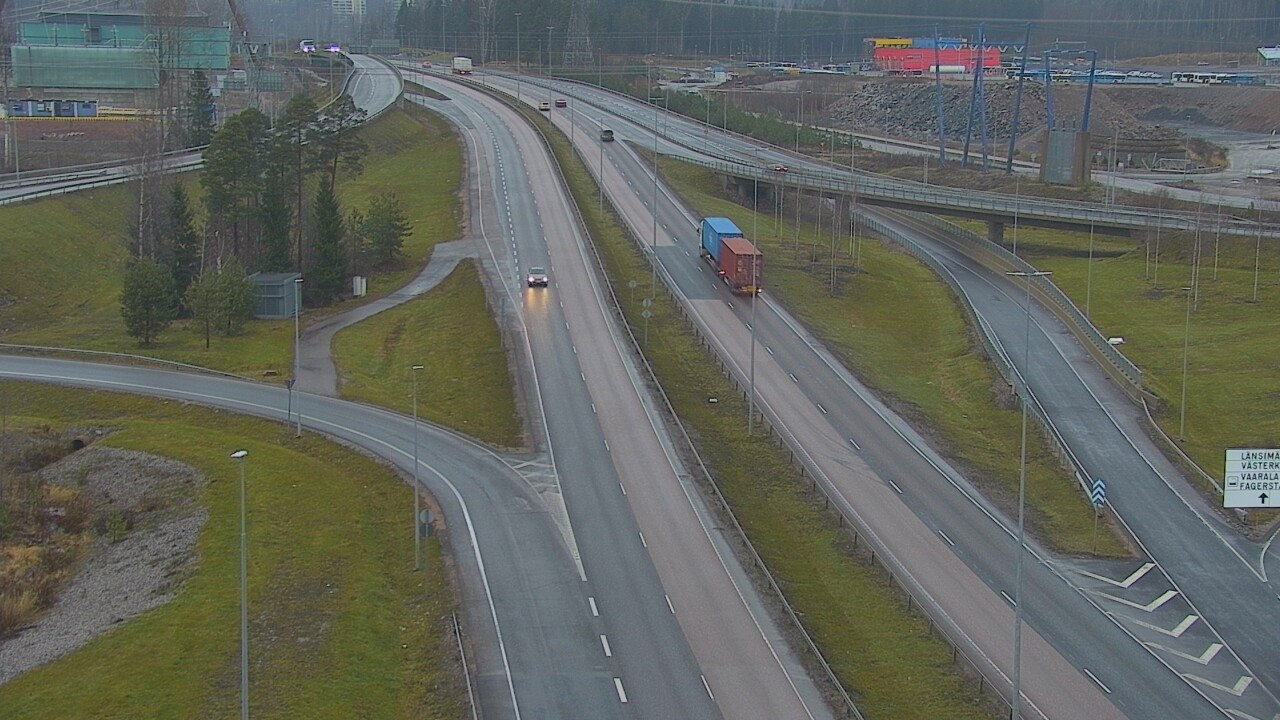 Weather Camera Image Road 50 Vantaa Porvoonväylä, Vantaa, Uusimaa
