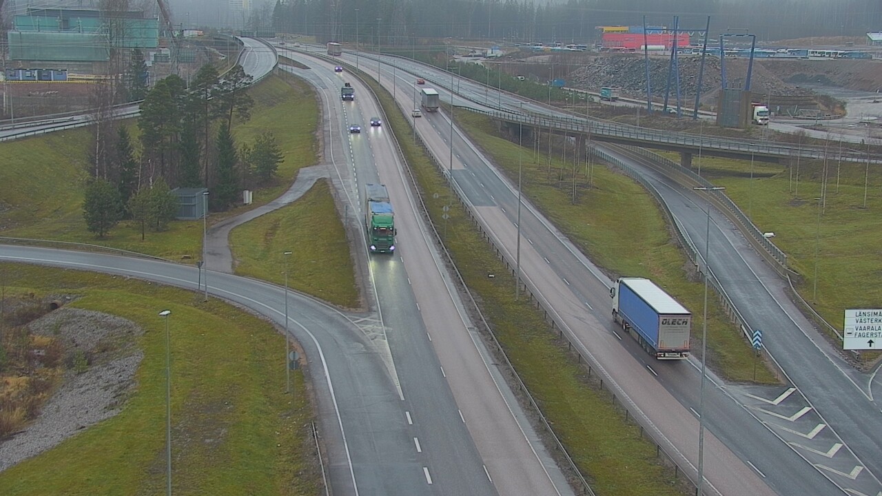 Weather Camera Image Road 50 Vantaa Porvoonväylä, Vantaa, Uusimaa