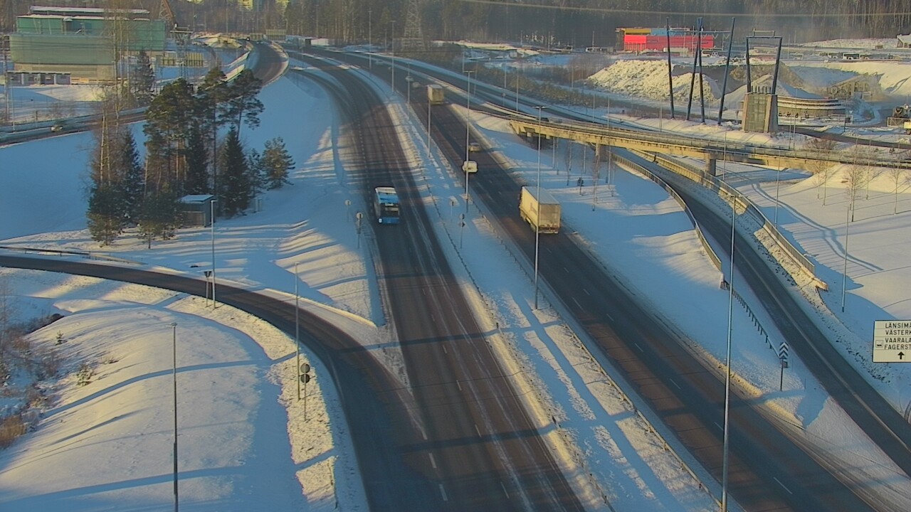 Weather Camera Image Väg 50 Vanda Borgåleden, Vantaa, Uusimaa