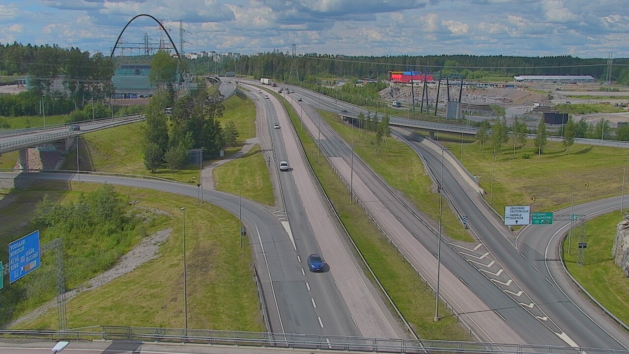 Kelikamerat Kuva Tie 50 Vantaa Porvoonväylä, Vantaa, Uusimaa