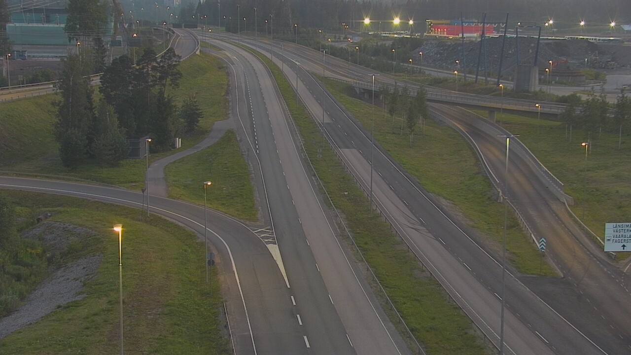 Weather Camera Image Väg 50 Vanda Borgåleden, Vantaa, Uusimaa