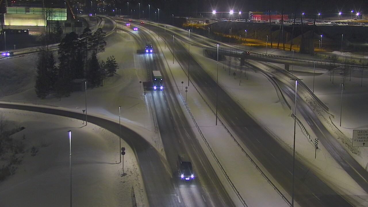 Weather Camera Image Väg 50 Vanda Borgåleden, Vantaa, Uusimaa
