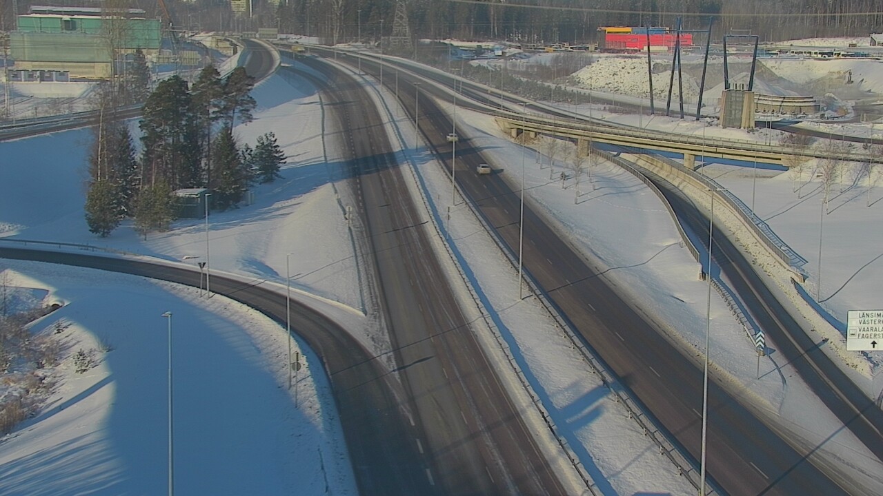 Weather Camera Image Väg 50 Vanda Borgåleden, Vantaa, Uusimaa