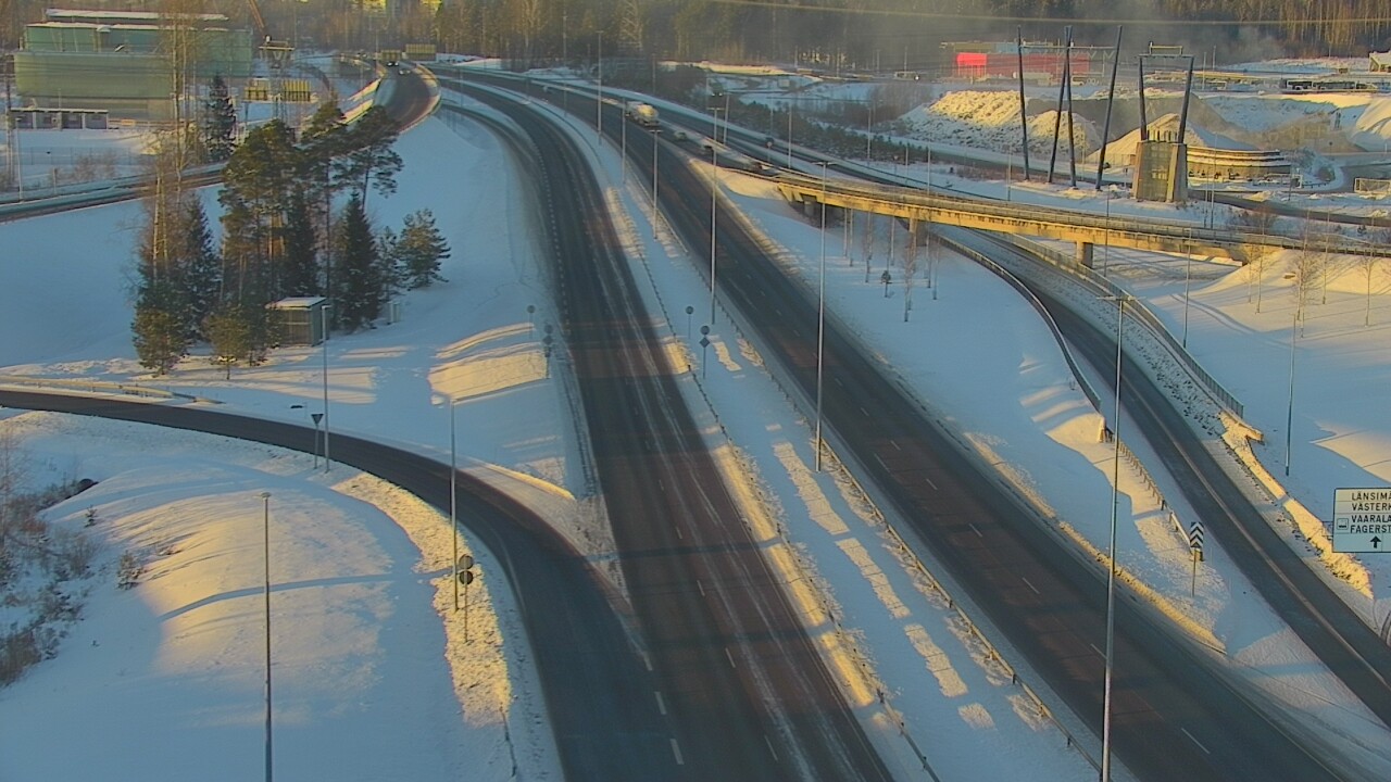 Weather Camera Image Väg 50 Vanda Borgåleden, Vantaa, Uusimaa