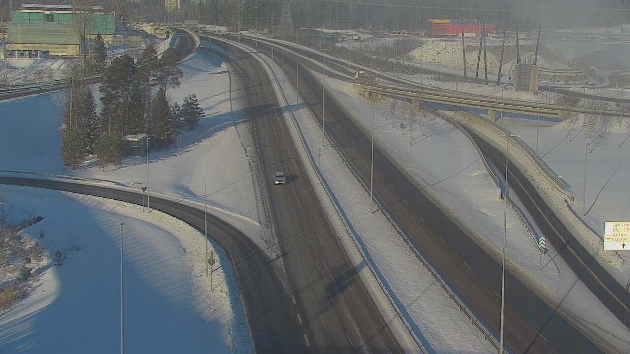 Weather Camera Image Väg 50 Vanda Borgåleden, Vantaa, Uusimaa