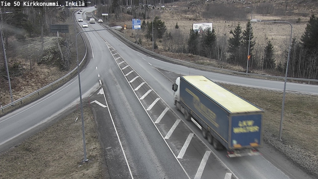 Kelikamerat Kuva Tie 50 Kirkkonummi, Inkilä, Kirkkonummi, Uusimaa