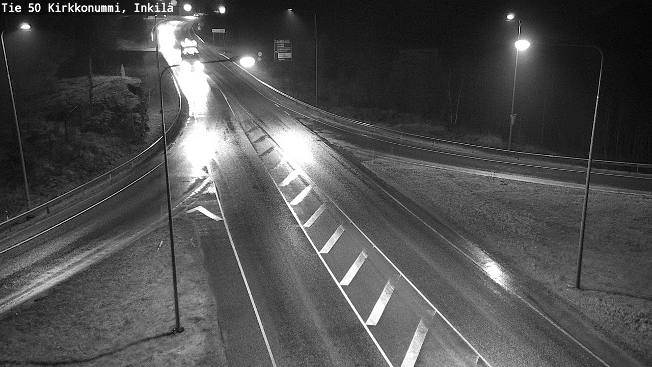 Weather Camera Image Road 50 Kirkkonummi, Inkilä, Kirkkonummi, Uusimaa