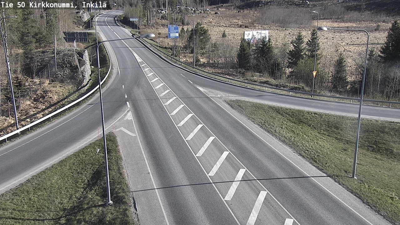Kelikamerat Kuva Tie 50 Kirkkonummi, Inkilä, Kirkkonummi, Uusimaa