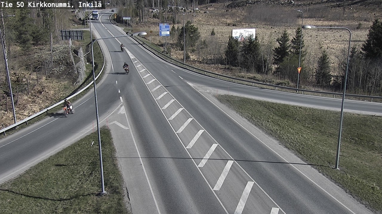 Kelikamerat Kuva Tie 50 Kirkkonummi, Inkilä, Kirkkonummi, Uusimaa