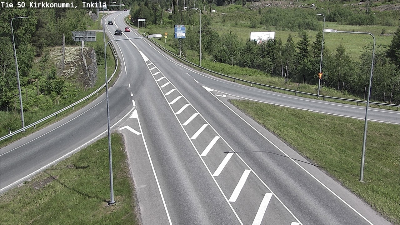 Kelikamerat Kuva Tie 50 Kirkkonummi, Inkilä, Kirkkonummi, Uusimaa