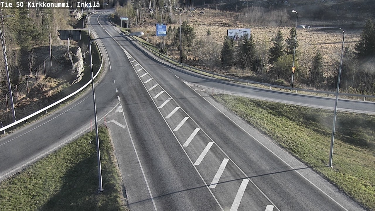 Kelikamerat Kuva Tie 50 Kirkkonummi, Inkilä, Kirkkonummi, Uusimaa