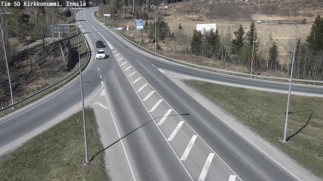 Kelikamerat Kuva Tie 50 Kirkkonummi, Inkilä, Kirkkonummi, Uusimaa