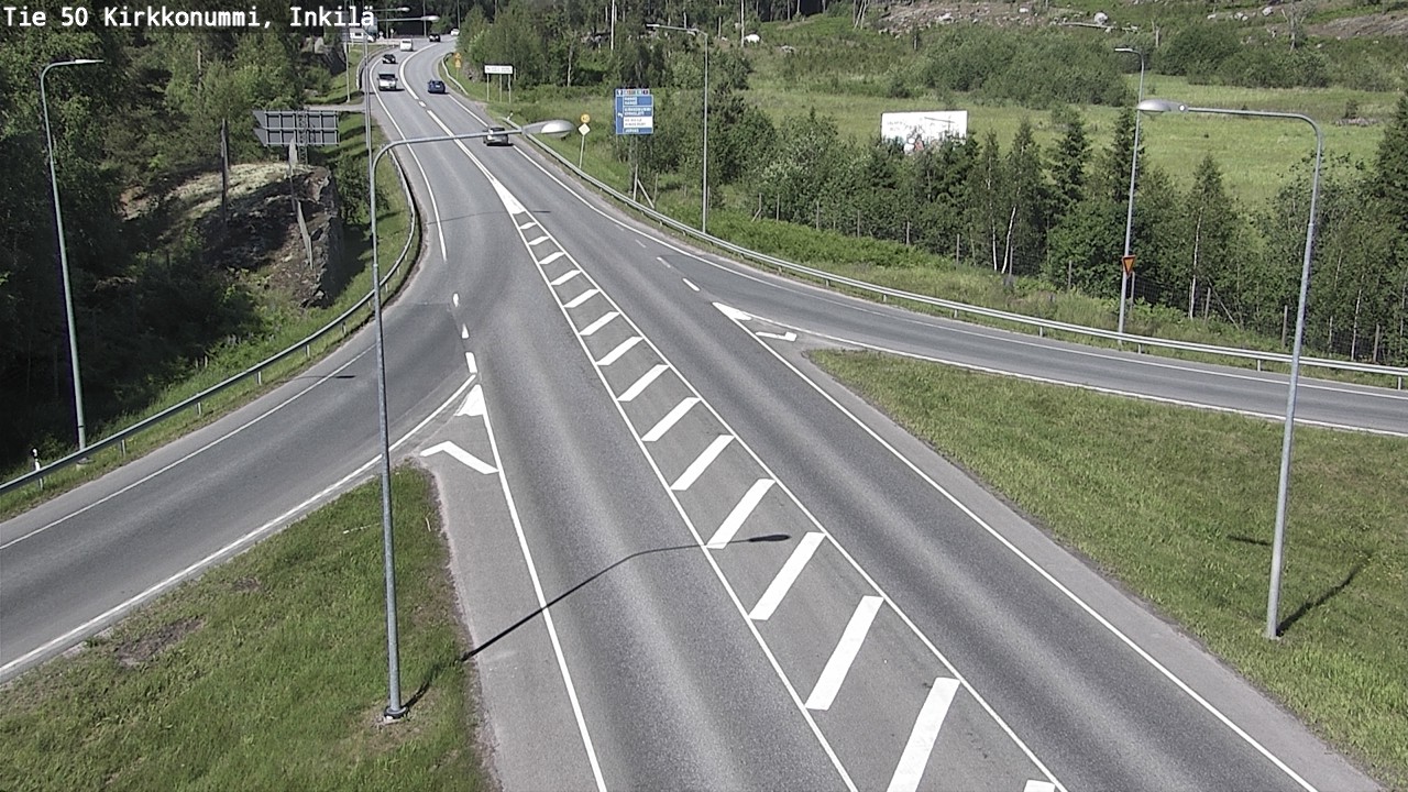 Kelikamerat Kuva Tie 50 Kirkkonummi, Inkilä, Kirkkonummi, Uusimaa