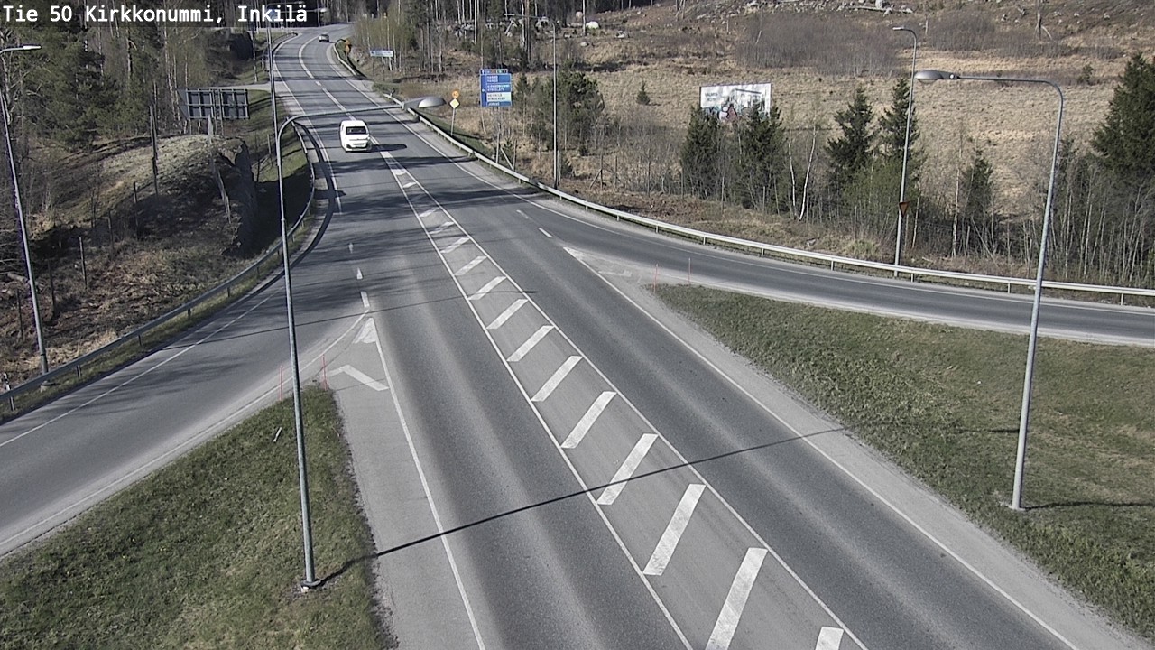 Kelikamerat Kuva Tie 50 Kirkkonummi, Inkilä, Kirkkonummi, Uusimaa