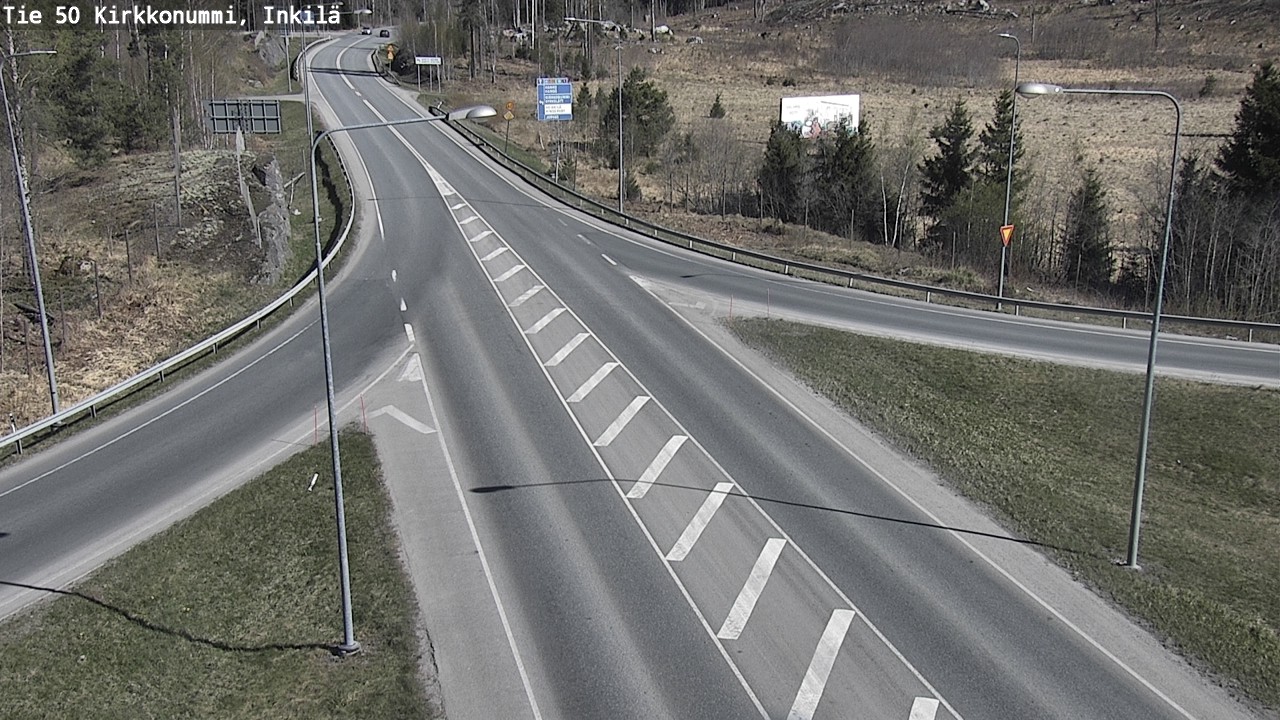 Kelikamerat Kuva Tie 50 Kirkkonummi, Inkilä, Kirkkonummi, Uusimaa