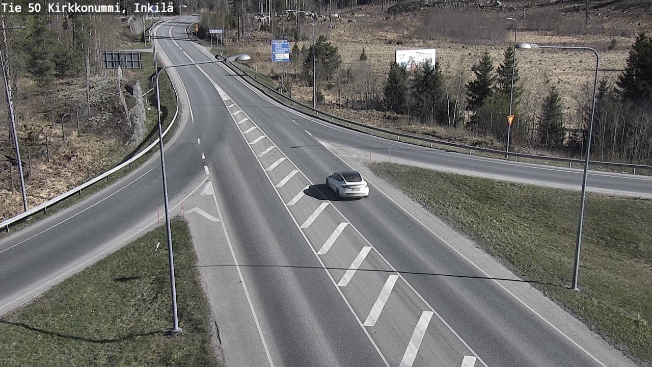 Kelikamerat Kuva Tie 50 Kirkkonummi, Inkilä, Kirkkonummi, Uusimaa