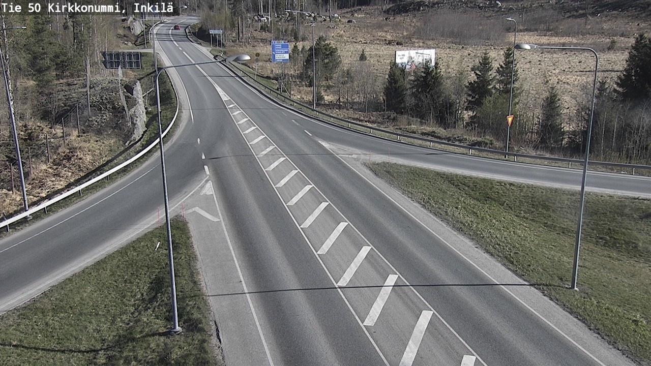 Kelikamerat Kuva Tie 50 Kirkkonummi, Inkilä, Kirkkonummi, Uusimaa