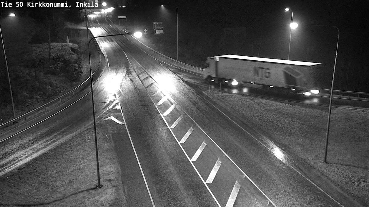 Weather Camera Image Road 50 Kirkkonummi, Inkilä, Kirkkonummi, Uusimaa