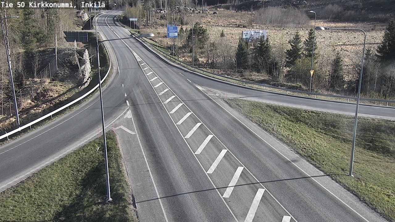 Kelikamerat Kuva Tie 50 Kirkkonummi, Inkilä, Kirkkonummi, Uusimaa