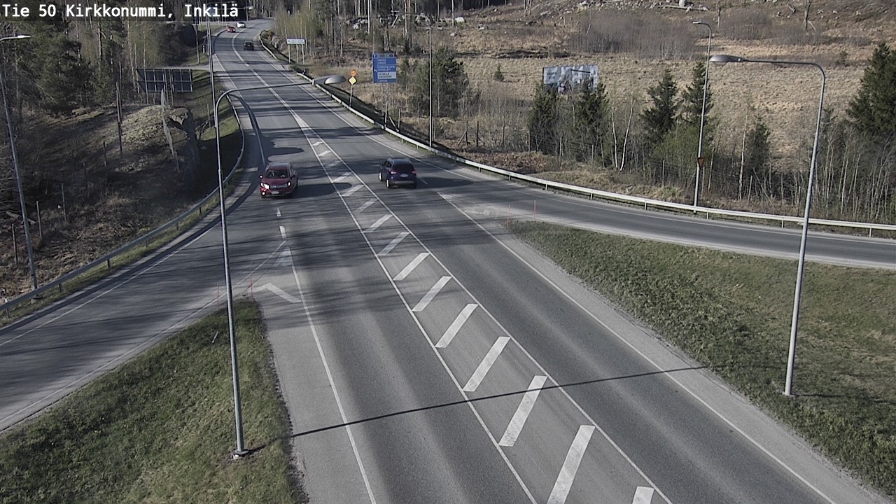 Kelikamerat Kuva Tie 50 Kirkkonummi, Inkilä, Kirkkonummi, Uusimaa