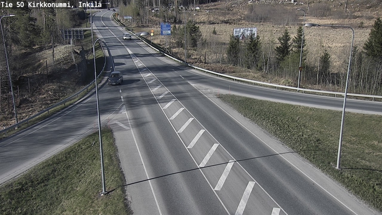 Kelikamerat Kuva Tie 50 Kirkkonummi, Inkilä, Kirkkonummi, Uusimaa