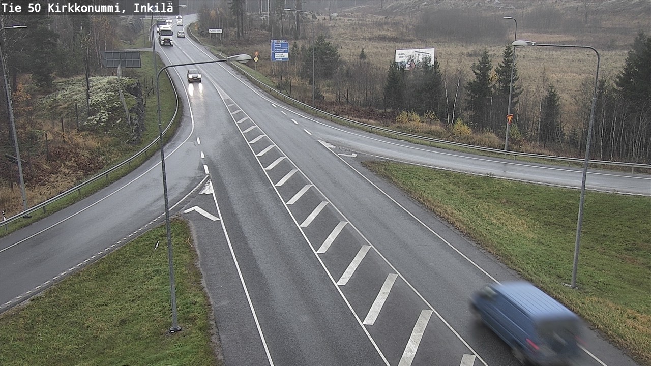 Kelikamerat Kuva Tie 50 Kirkkonummi, Inkilä, Kirkkonummi, Uusimaa