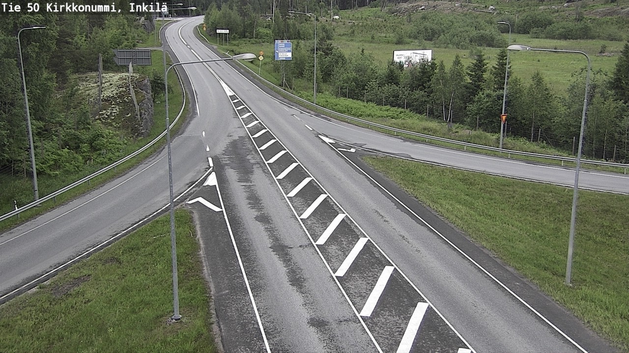 Kelikamerat Kuva Tie 50 Kirkkonummi, Inkilä, Kirkkonummi, Uusimaa