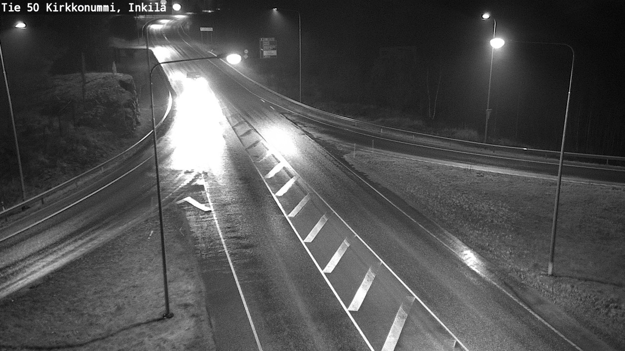 Weather Camera Image Road 50 Kirkkonummi, Inkilä, Kirkkonummi, Uusimaa