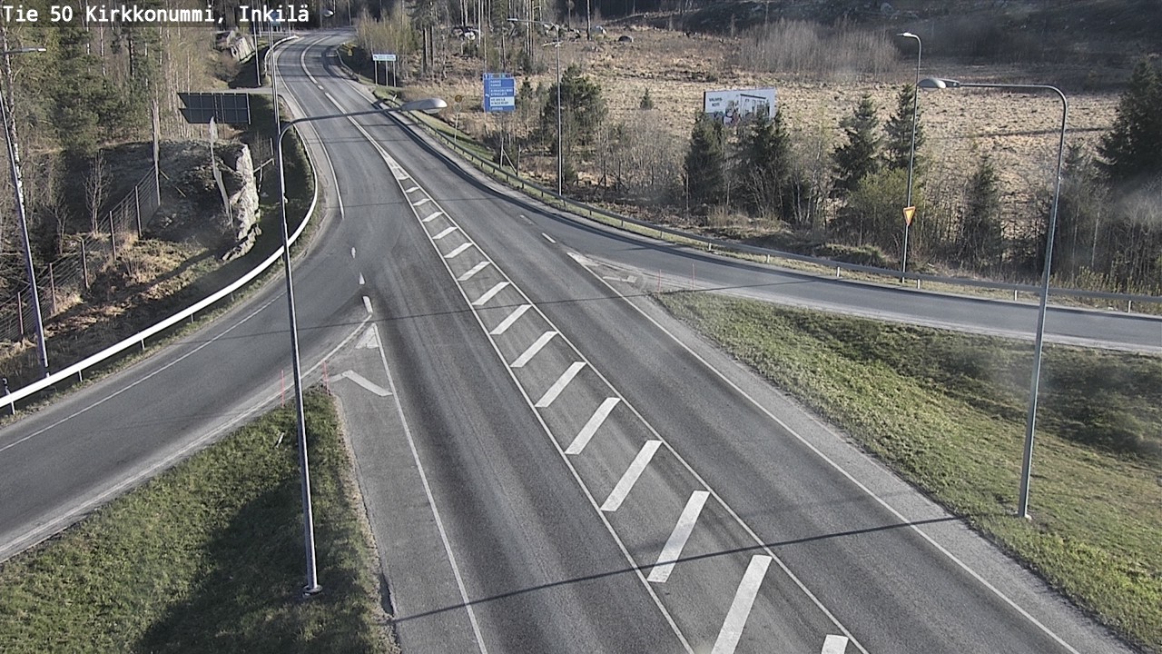 Kelikamerat Kuva Tie 50 Kirkkonummi, Inkilä, Kirkkonummi, Uusimaa