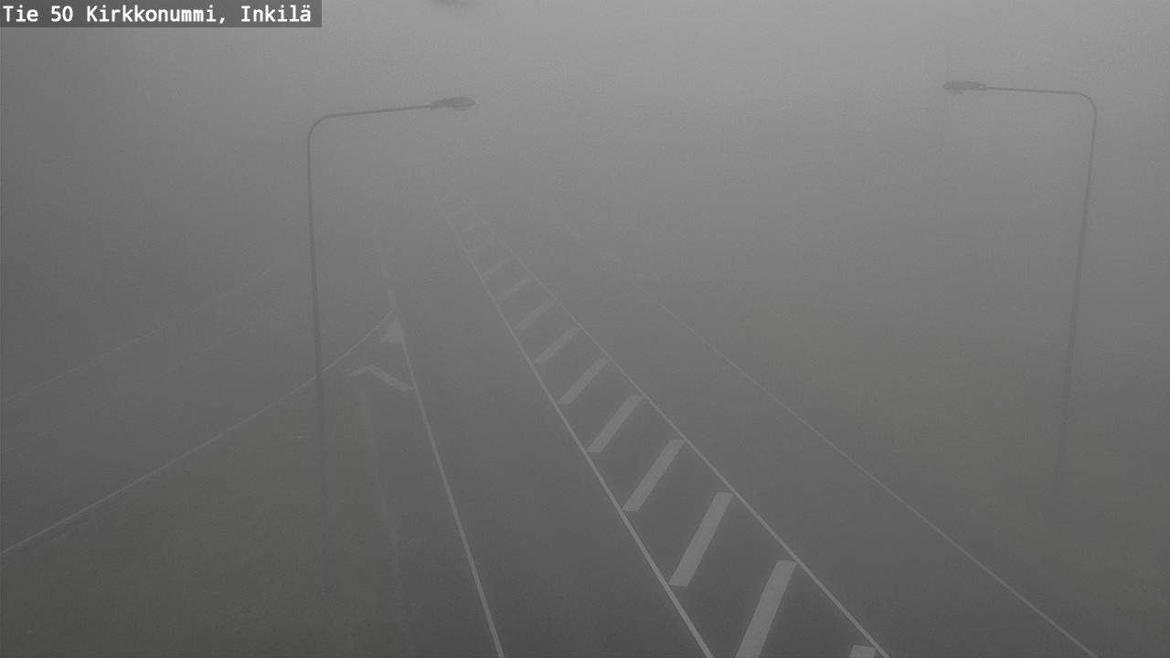 Weather Camera Image Väg 50 Kyrkslätt, Inkilä, Kirkkonummi, Uusimaa