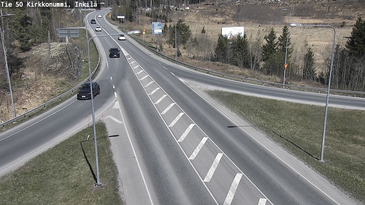 Kelikamerat Kuva Tie 50 Kirkkonummi, Inkilä, Kirkkonummi, Uusimaa