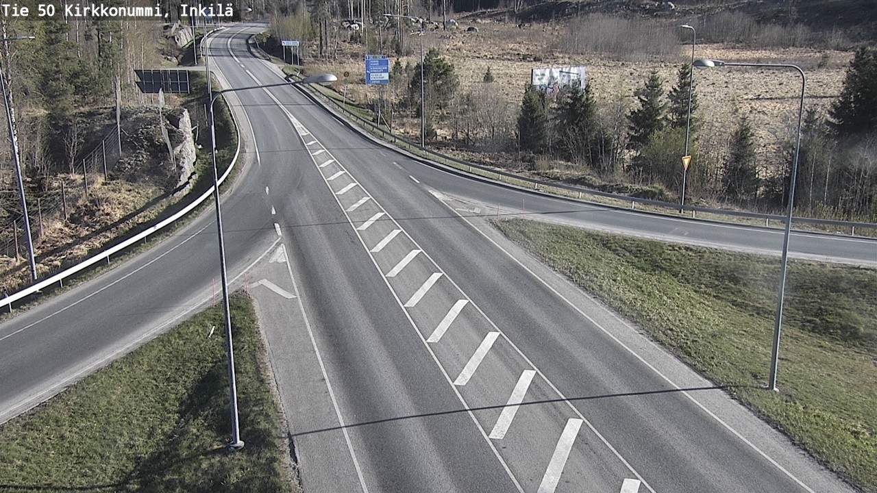 Kelikamerat Kuva Tie 50 Kirkkonummi, Inkilä, Kirkkonummi, Uusimaa
